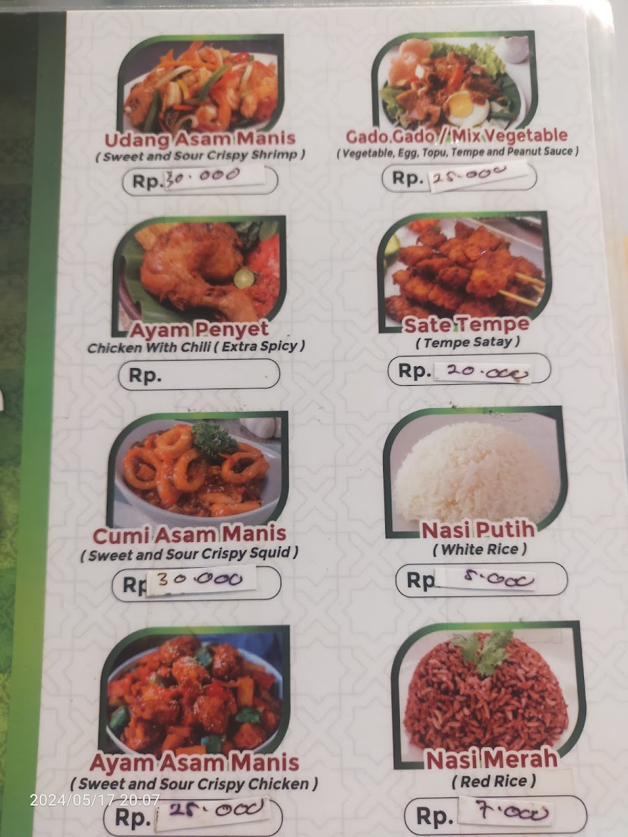 Menu Warung Ijo-1