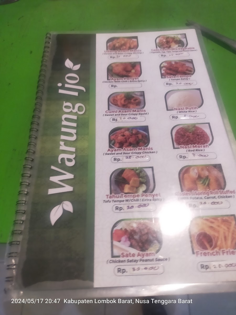 Menu Warung Ijo-5